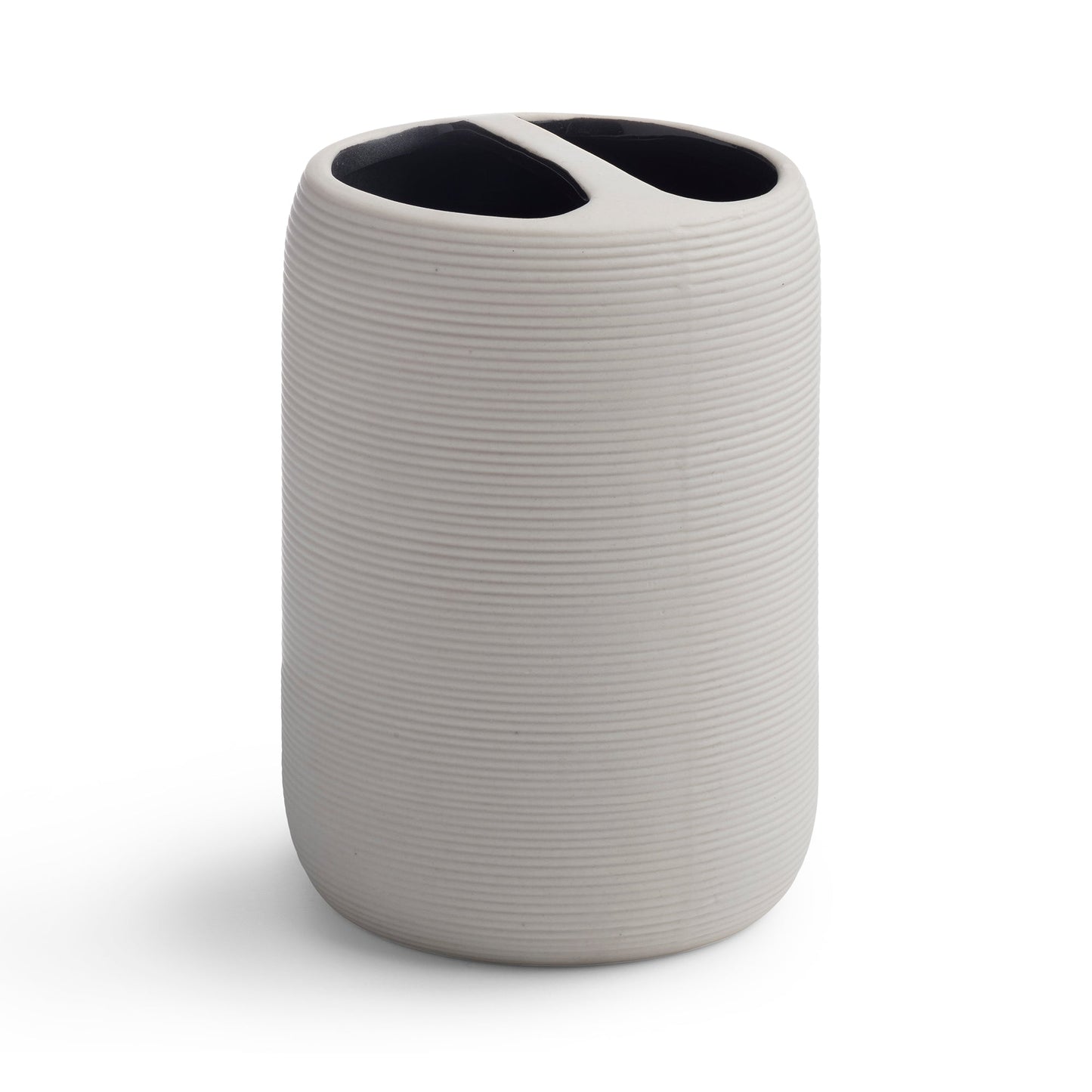 Ivory/Black|Toothbrush Holder