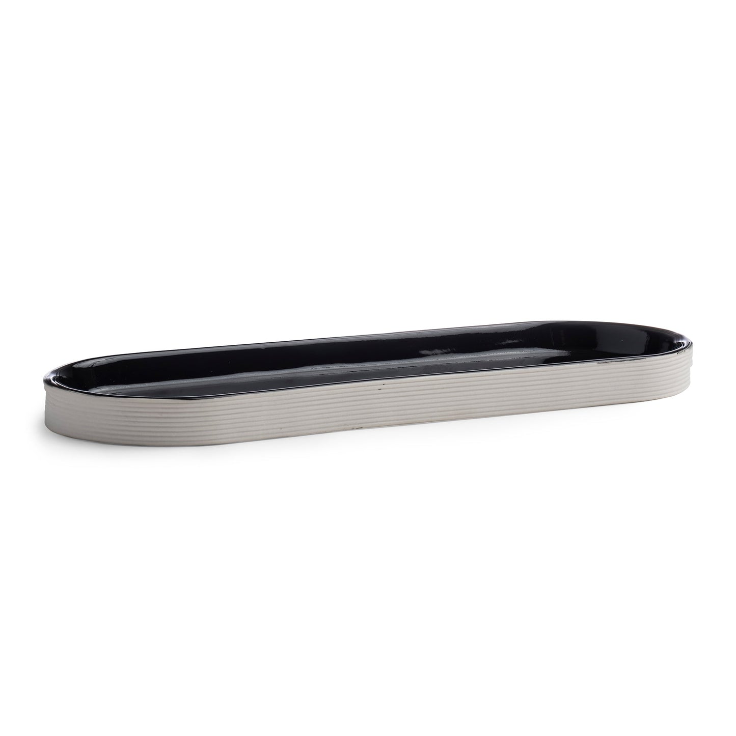 Ivory/Black|Tray