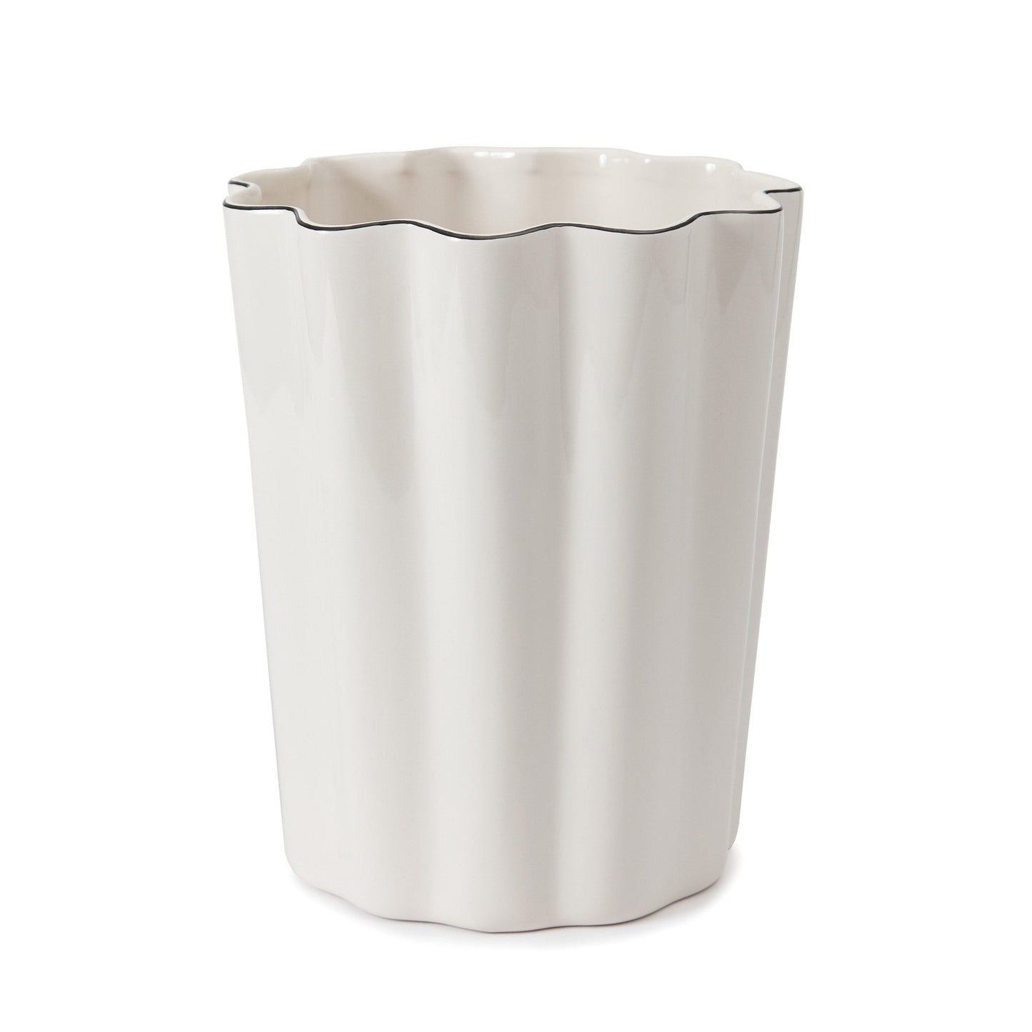 White|Waste Basket