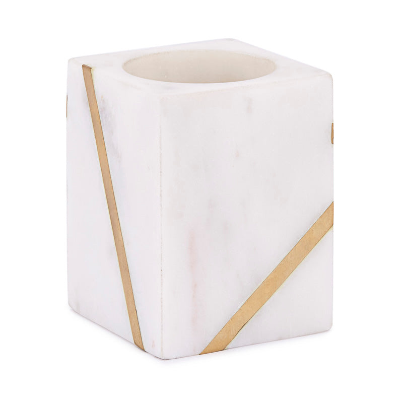 White|Tumbler / Toothbrush Holder