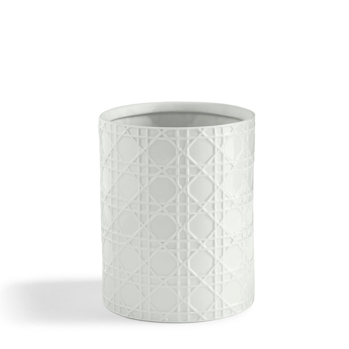 White|Waste Basket